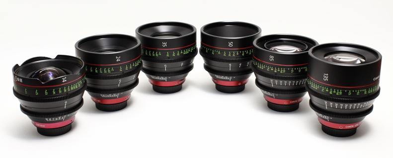 Canon Cinema Prime Lenses