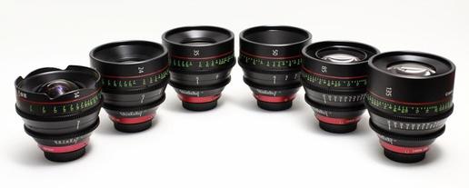 Canon Cinema prime Lens